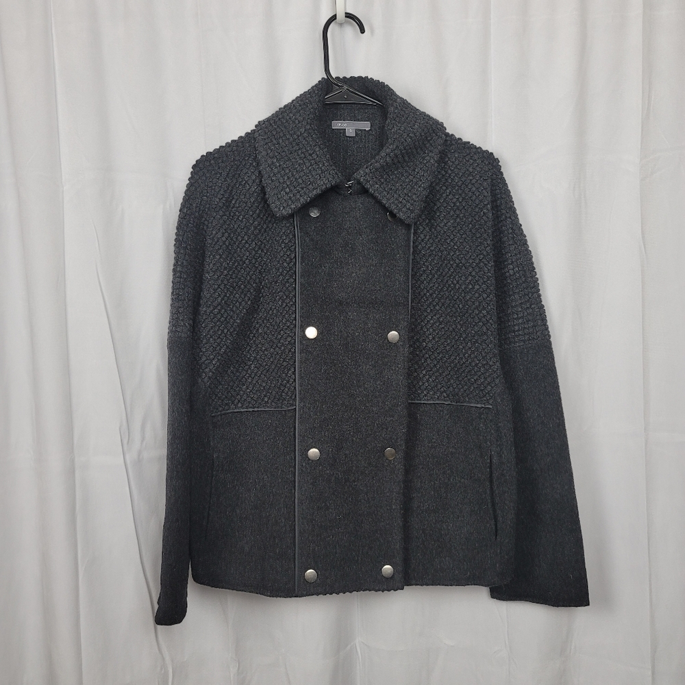 Vince Felted Wool Bomber Jacket S